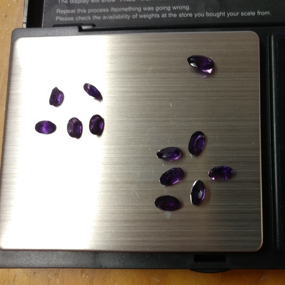 Amethyst, faceted, ready to set - Picture 1 of 5